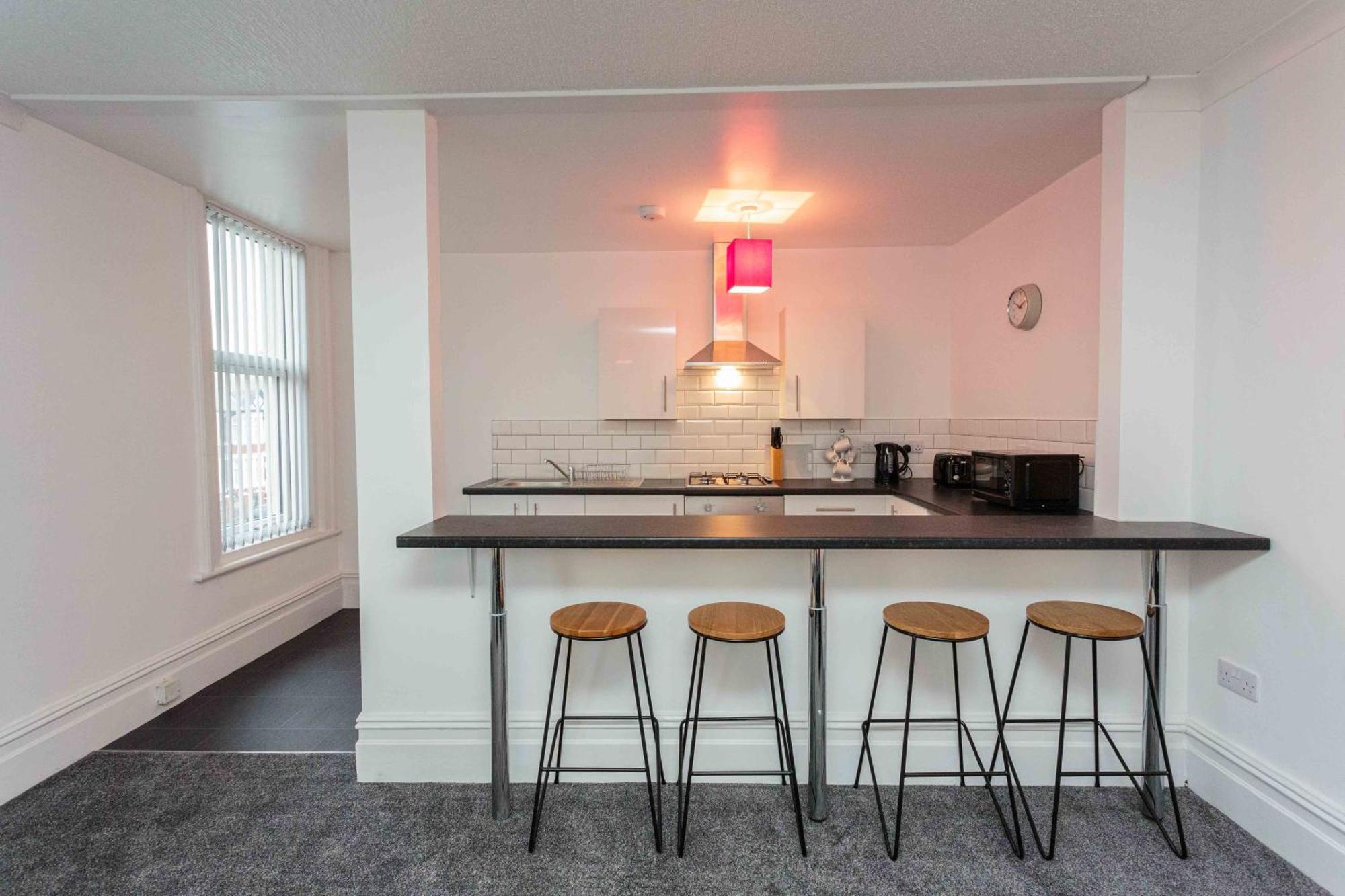 Cherry Property - Berry Apartments ブラックプール 部屋 写真